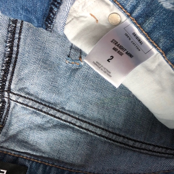 Express Demin Skirt - Picture 3 of 4